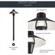 Independence 12 20.00 watt Textured Architectural Bronze Landscape 12V Path & Spread